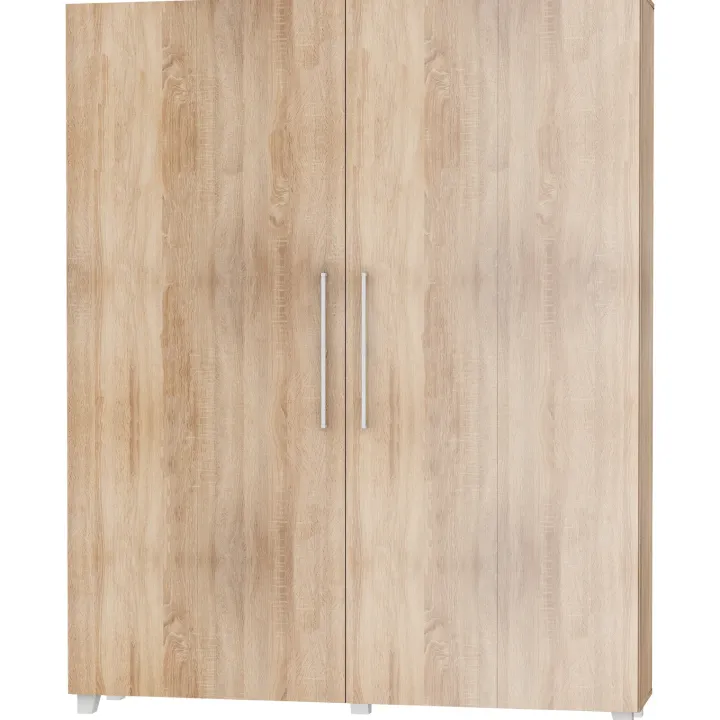 Letto a scomparsa verticale 160x200cm matrimoniale rovere sonoma Calvin Gihome®
