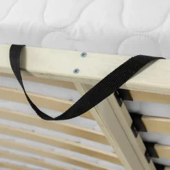 Letto contenitore alla francese 140x200cm imbottito velluto grigio Poffi