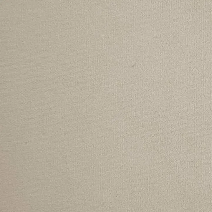 Letto contenitore alla francese 140x200cm imbottito velluto beige Poffi