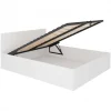 Letto matrimoniale contenitore 160x200 cm con rete a doghe bianco Athena