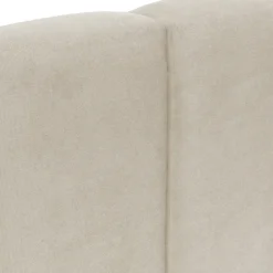Letto matrimoniale 160x200 cm con rete contenitore imbottito beige Cometa