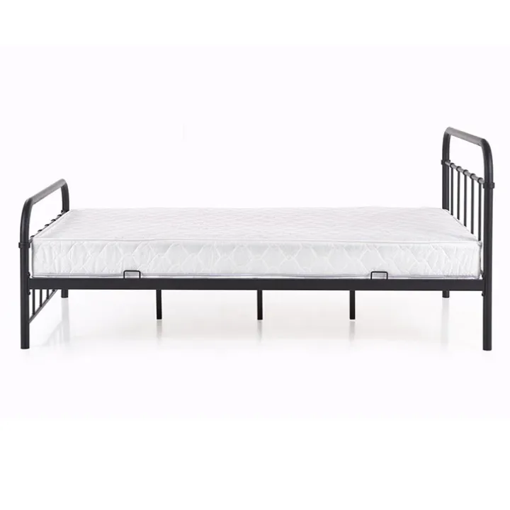 Letto una piazza e mezza moderno 120x200cm nero Stella