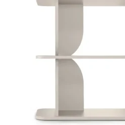 Libreria 160x156h cm moderna soggiorno cashmere Bukly