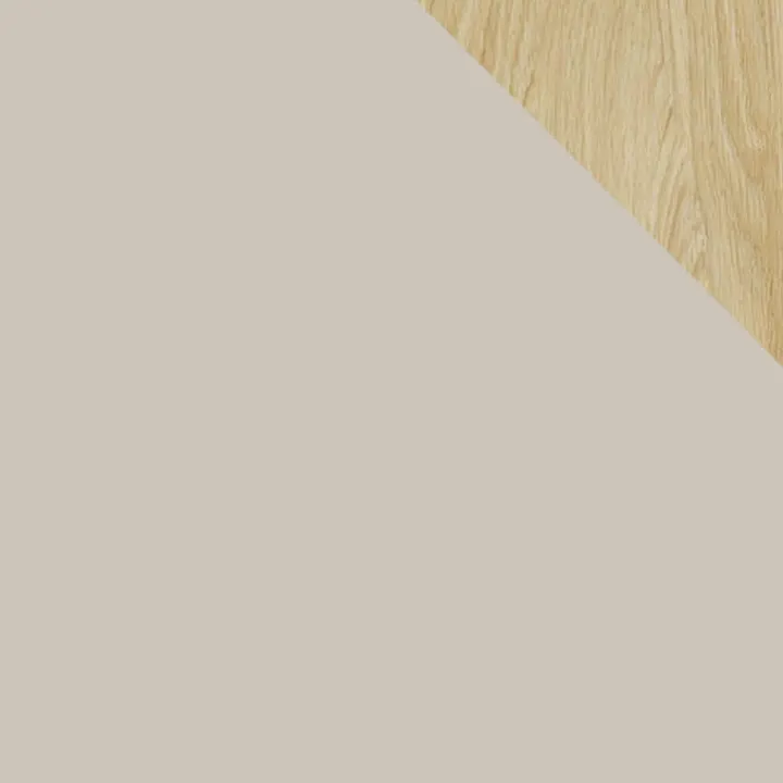 Madia soggiorno 120x105h cm 3 ante 2 cassetti beige cashmere rovere chiaro Linfa