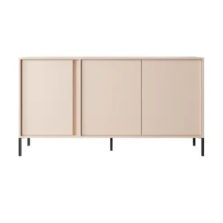 Madia 153x82h cm 3 ante moderna beige Melly
