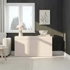 Madia 160x86h cm 3 ante moderna beige cashmere Eternity