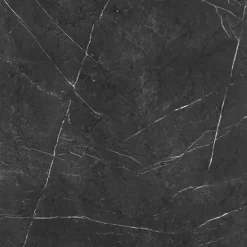 Madia 180x79h cm 4 ante moderna effetto marmo nero Viking