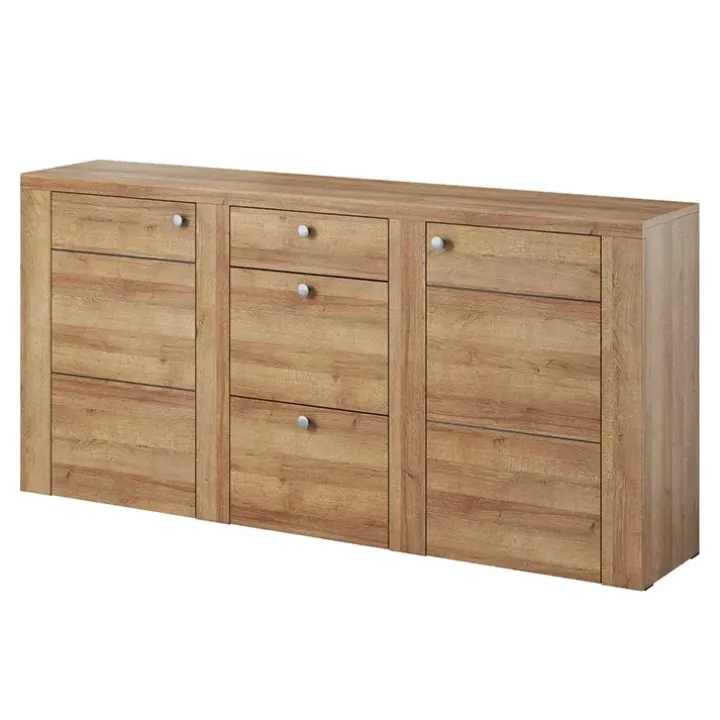 Madia 176x85h cm 2 ante moderna rovere Paloma 2
