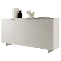 Madia 180x90h cm 3 ante soggiorno beige cashmere Stone