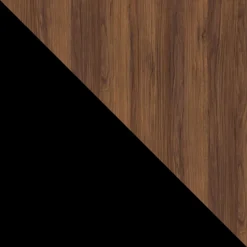 Madia 200x81h cm 4 ante soggiorno noce nero Wild