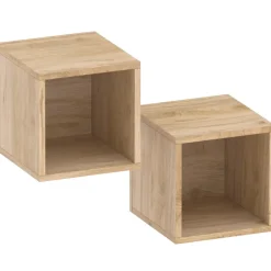 Mobile ingresso consolle 98x196h cm pannello cannettato rovere chiaro antracite Sunset Decor 1002