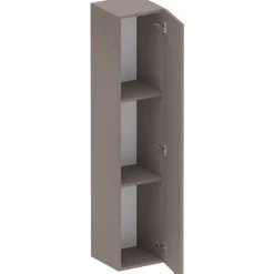 Mobile ingresso consolle 98x196h cm pannello cannettato rovere scuro marrone bronzo Sunset Decor 1002