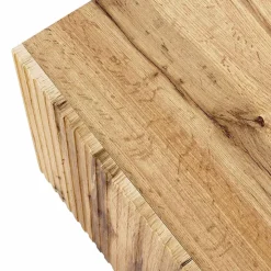 Mobile ingresso sospeso 80x97h cm con specchio cannettato quercia Essence