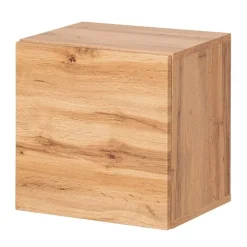 Mobile ingresso sospeso 100x165h cm rovere opaco bianco Dante 3 Gihome®
