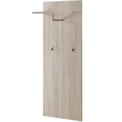 Mobile ingresso 180x203h cm con specchio e appendiabiti rovere sonoma California 3 Gihome®