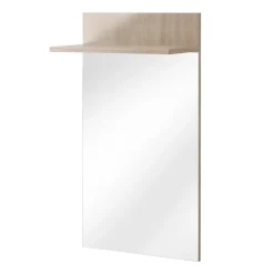 Mobile ingresso 120x203h cm con specchio e appendiabiti rovere sonoma California 2 Gihome®