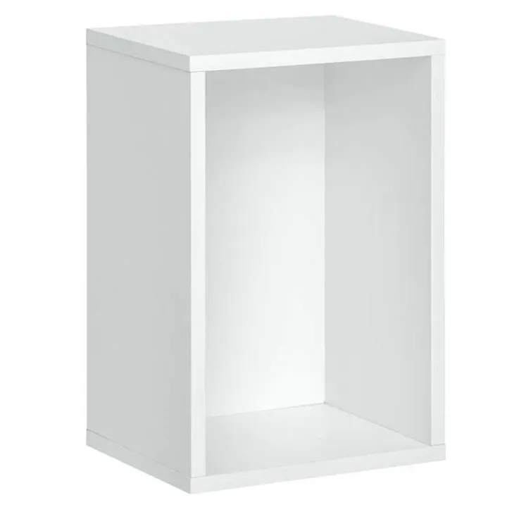 Mobile ingresso 100x170h cm con specchio rovere bianco Dante 1 Gihome®