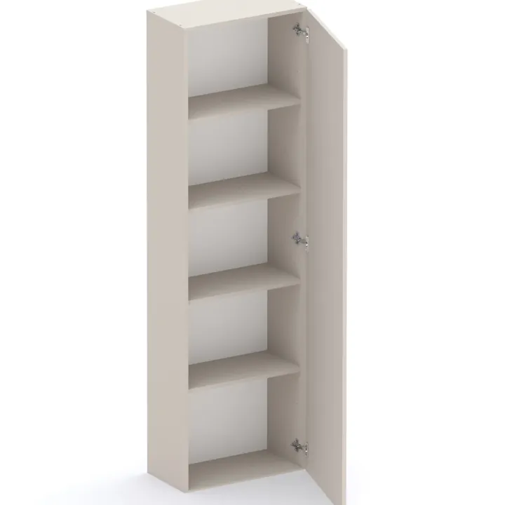 Mobile ingresso 124x186h cm ossido nero beige cashmere Sunset 1022