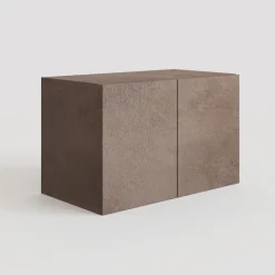 Mobile ingresso 118x180h cm pannello cannettato beige marrone rovere chiaro Sunset Decor 1023