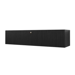Mobile porta TV sospeso 150x34h cm 1 anta nero Kiruna 4