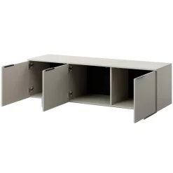 Mobile porta TV 150x55h cm 3 ante beige cashmere Stone