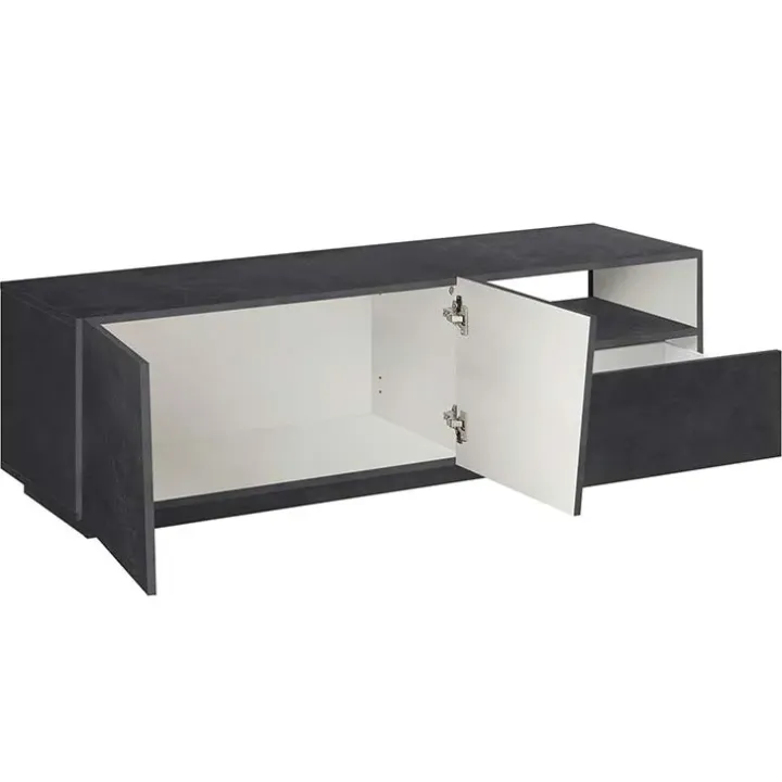 Mobile porta TV 150x46h cm moderno ossido Candia Gihome®