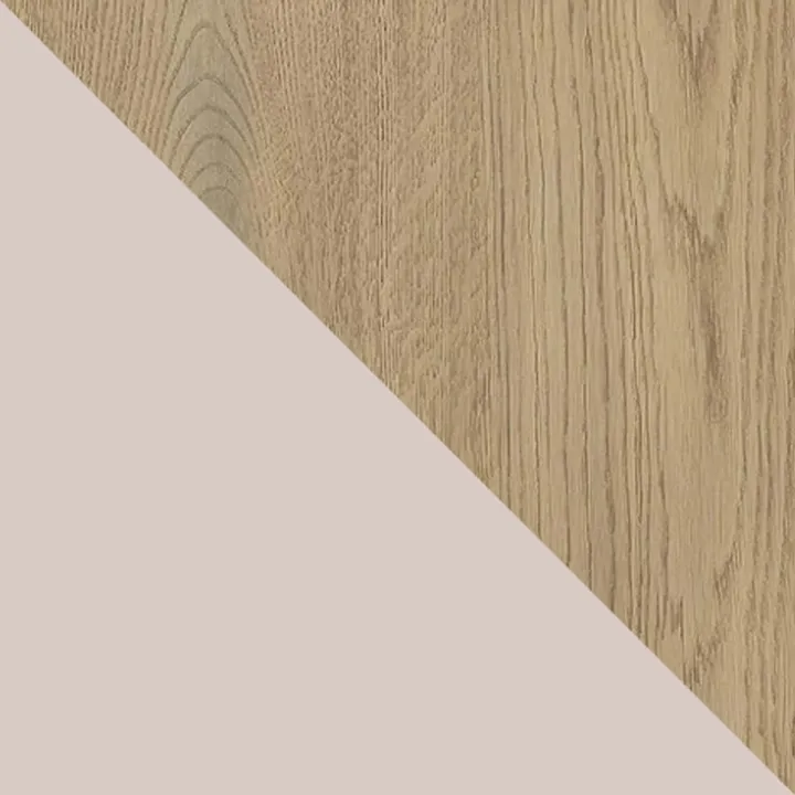 Mobile TV 200x47h cm 2 ante a ribalta 2 vani a vista beige rovere Rhea