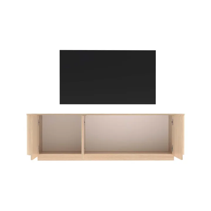 Mobile TV 180x50h cm 3 ante moderno rovere Alba