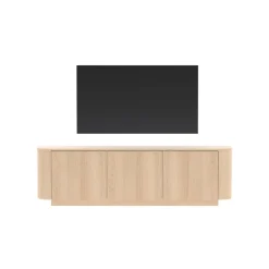 Mobile TV 180x50h cm 3 ante moderno rovere Alba