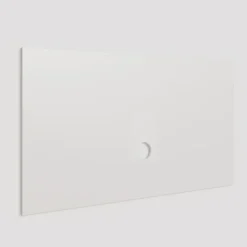 Pannello porta tv 180x100h cm bianco lucido Sunset