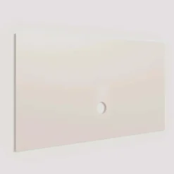 Parete attrezzata sospesa 276x190h cm beige rovere chiaro Sunset Decor 1039