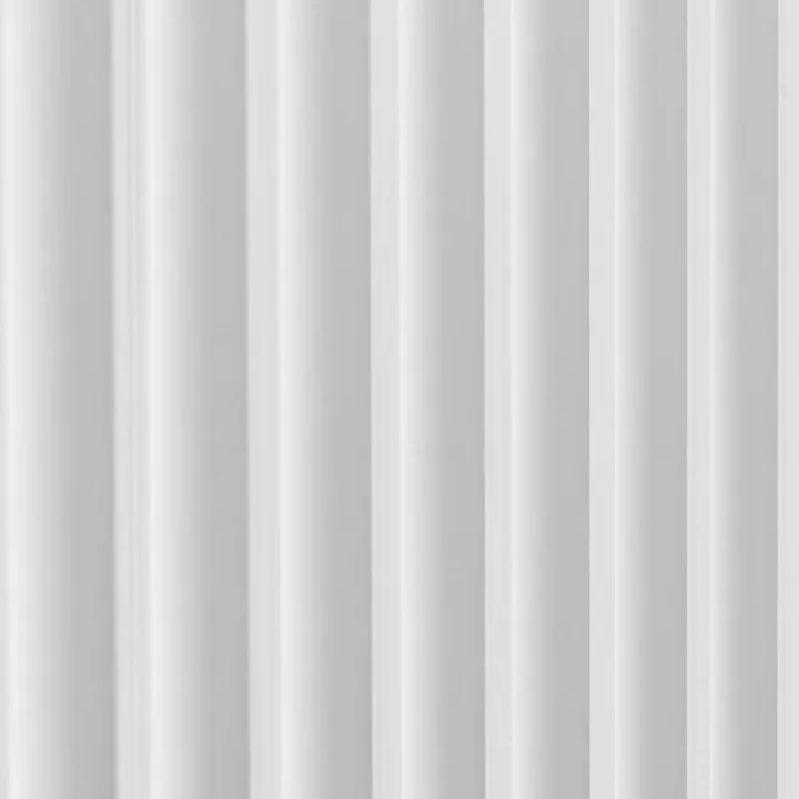 Parete attrezzata sospesa 260x150h cm con colonne bianco cannettato effetto marmo Ilaria