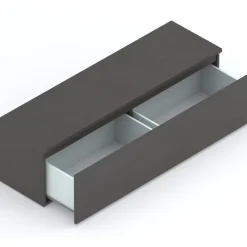 Parete attrezzata 276x200h cm ossido rovere chiaro Sunset 1027