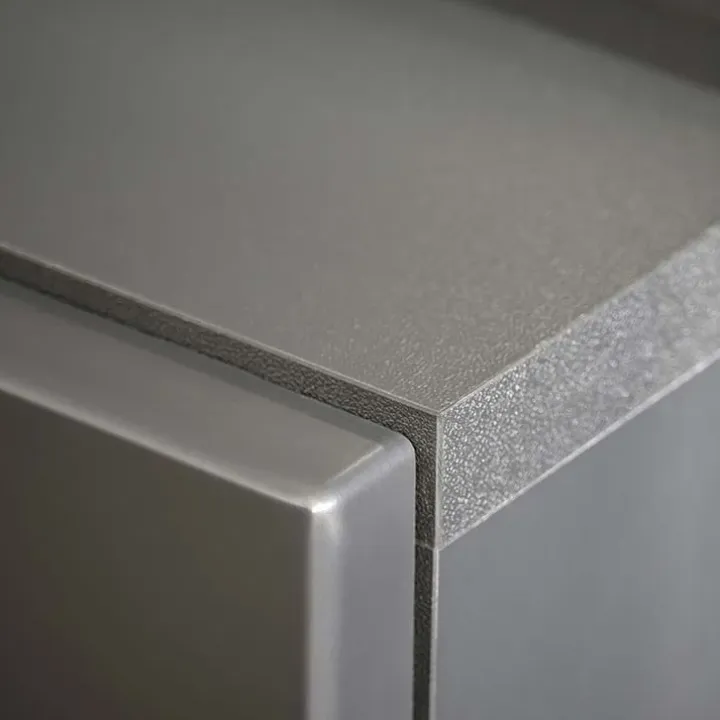 Parete attrezzata 240x150h cm soggiorno rovere antracite Oviedo Gihome®