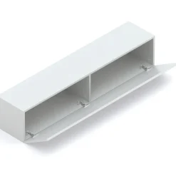 Parete attrezzata 246x186h cm soggiorno rovere chiaro grigio chiaro Sunset 1000