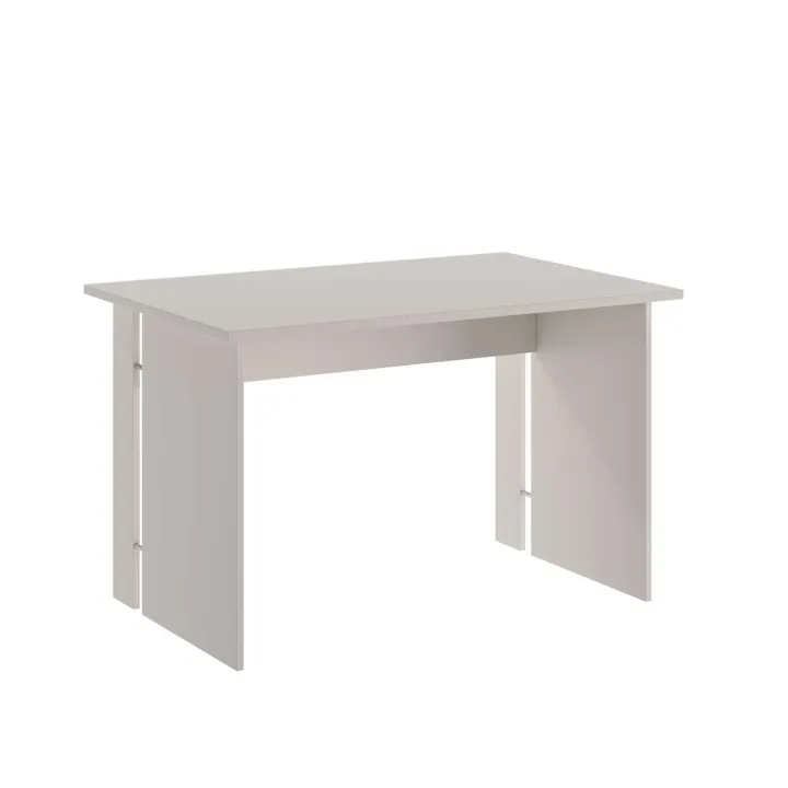 Scrivania ufficio moderna 120x78cm beige cashmere Woody