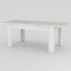 Tavolo allungabile 160-210cm bianco lucido Zenzero