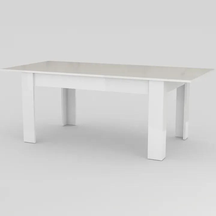 Tavolo allungabile 160-210cm bianco lucido Zenzero
