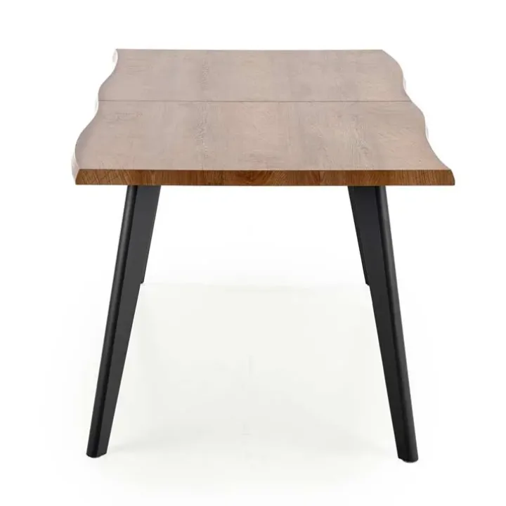 Tavolo allungabile 150/210cm industrial rovere naturale nero Locarno