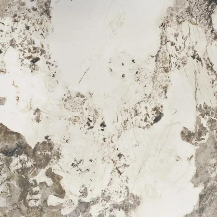 Tavolo allungabile 180/260cm moderno effetto marmo bianco lucido nero Novellino