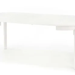 Tavolo allungabile 100/200cm rotondo moderno bianco Robin