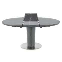 Tavolo allungabile moderno 120/160cm marmo grigio Donald
