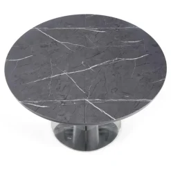 Tavolo allungabile moderno 120/160cm marmo grigio Donald