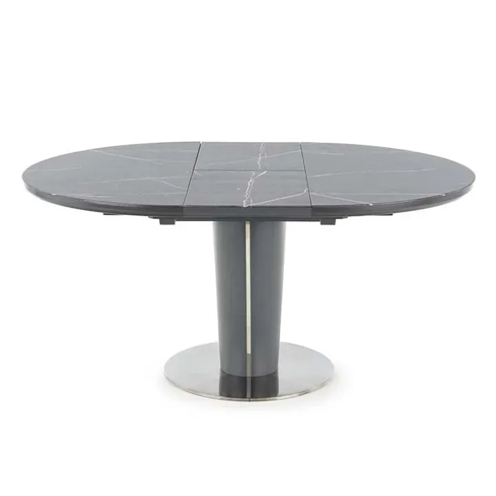 Tavolo allungabile moderno 120/160cm marmo grigio Donald