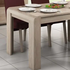 Tavolo 144/184cm allungabile moderno rovere chiaro Alan Gihome®