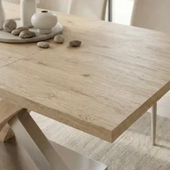 Tavolo 160/220cm allungabile rovere sonoma Iride Gihome®