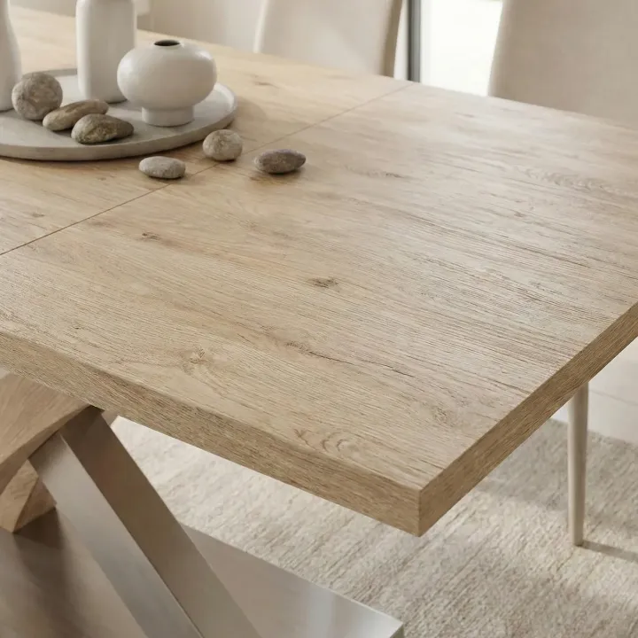 Tavolo 160/220cm allungabile rovere sonoma Iride Gihome®
