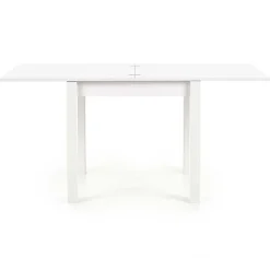 Tavolo da pranzo allungabile moderno 80/160cm bianco frassinato Akainu