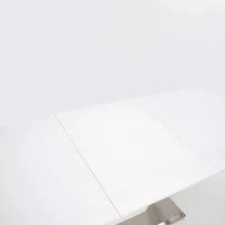 Tavolo da pranzo allungabile 160/220cm bianco lucido Gerbera Gihome®