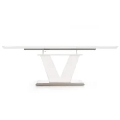 Tavolo da pranzo allungabile 160/220cm bianco lucido Gerbera Gihome®